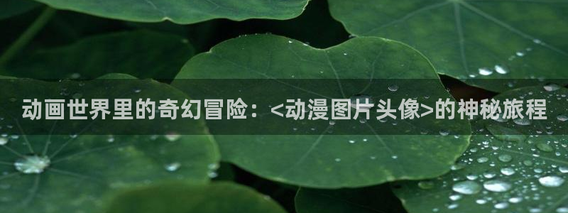 奇漫屋漫画大全中文版：动画世界里的奇幻冒险：<动漫图片头像>的神秘旅程配图